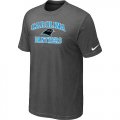 Carolina Panthers Heart & Soul Dark grey T-Shirt