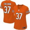 Women's Nike Chicago Bears #37 Bryce Callahan Limited Orange Alternate NFL Jersey