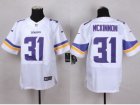 Nike Minnesota Vikings #31 Jerick McKinnon White Men Stitched Jerseys(Elite)
