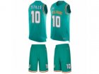 Nike Miami Dolphins #10 Kenny Stills Limited Aqua Green Tank Top Suit NFL Jersey