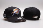 Thunder Fresh Logo Black Peaked Adjustable Hat YP