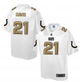 Nike Indianapolis Colts #21 Vontae Davis White Men NFL Pro Line Fashion Game Jersey