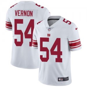 Nike Giants #54 Olivier Vernon White Vapor Untouchable Limited Jersey