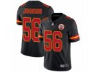 Nike Kansas City Chiefs #56 Derrick Johnson Limited Black Rush NFL Jersey