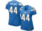 Women Nike Los Angeles Chargers #44 Andre Williams Game Electric Blue Alternate NFL Jersey