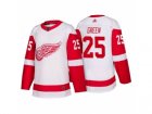 Mens Detroit Red Wings #25 Mike Green White 2017-2018 adidas Hockey Stitched NHL Jersey