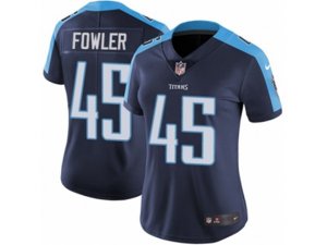 Women Nike Tennessee Titans #45 Jalston Fowler Vapor Untouchable Limited Navy Blue Alternate NFL Jersey