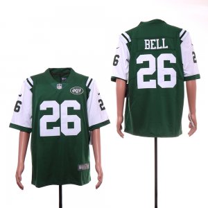 Nike Jets #26 Le\'Veon Bell Green Vapor Untouchable Limited Jersey