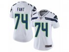 Women Nike Seattle Seahawks #74 George Fant Vapor Untouchable Limited White NFL Jersey