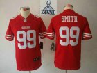 2013 Super Bowl XLVII Youth NEW NFL San Francisco 49ers 99 Aldon Smith Red(Youth Limited)
