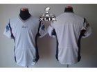 2015 Super Bowl XLIX Nike NFL New England Patriots white Color Blank Jerseys(Elite)