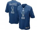 Nike Indianapolis Colts #1 Pat McAfee Royal Blue Team Color Mens Stitched NFL Limited Strobe Jersey