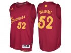 Mens Cleveland Cavaliers #52 Mo Williams 2016 Christmas Day Burgundy NBA Swingman Jersey