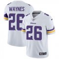 Nike Vikings #26 Trae Waynes White Vapor Untouchable Limited Jersey