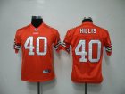 youth Cleveland Browns #40 Peyton Hillis Orange