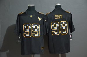 Nike Texans #99 J.J. Watt Black Jesus Faith Edition Limited Jersey