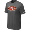 Nike San Francisco 49ers Sideline Legend Authentic Logo T-Shirt Dark grey