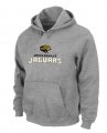 Jacksonville Jaguars Authentic Logo Pullover Hoodie Grey