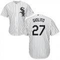 White Sox #27 Lucas Giolito White Cool Base Jersey