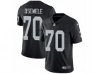 Mens Nike Oakland Raiders #70 Kelechi Osemele Vapor Untouchable Limited Black Team Color NFL Jersey