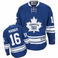 Mens Reebok Toronto Maple Leafs #16 Mitchell Marner Authentic Royal Blue New Third NHL Jersey