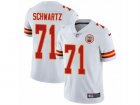 Nike Kansas City Chiefs #71 Mitchell Schwartz Vapor Untouchable Limited White NFL Jersey