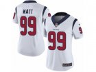 Women Nike Houston Texans #99 J.J. Watt Vapor Untouchable Limited White NFL Jersey