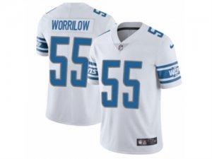 Mens Nike Detroit Lions #55 Paul Worrilow Limited White Vapor Untouchable NFL Jersey