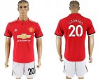 2017-18 Manchester United 20 S.ROMERO Home Soccer Jersey