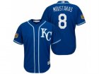 Mens Kansas City Royals #8 Mike Moustakas 2017 Spring Training Cool Base Stitched MLB Jersey