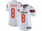 Women Nike Cleveland Browns #8 Kevin Hogan Vapor Untouchable Limited White NFL Jersey