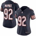 Women's Nike Chicago Bears #92 Pernell McPhee Limited Navy Blue Rush NFL Jersey