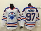 NHL Edmonton Oilers #97 Connor McDavid white jerseys