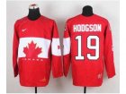 nhl jerseys team canada #19 hodgson red[2014 world championship][hodgson]