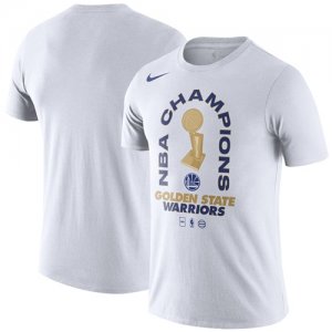 Golden State Warriors Nike 2018 NBA Finals Champions Parade T-Shirt White
