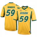 North Dakota State Bison 59 Ramon Humber Gold College Football Jersey