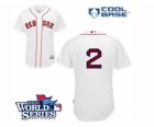 2013 world series mlb jerseys boston red sox #2 ellsbury white