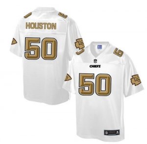 Nike Kansas City Chiefs #50 Justin Houston White Men NFL Pro Line Fashion Game Jersey