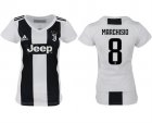 2018-19 Juventus 8 MARCHISIO Home Women Soccer Jersey
