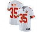 Nike Kansas City Chiefs #35 Charcandrick West Vapor Untouchable Limited White NFL Jersey