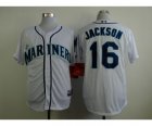 mlb jerseys seattle mariners #16 jackson white