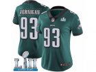 Women Nike Philadelphia Eagles #93 Timmy Jernigan Midnight Green Team Color Vapor Untouchable Limited Player Super Bowl LII NFL Jersey