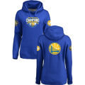 Golden State Warriors 2017 NBA Champions Royal Womens Pullover Hoodie2
