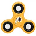 Redskins Yellow Team Logo Finger Spinner