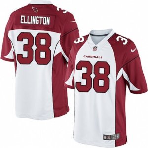 Mens Nike Arizona Cardinals #38 Andre Ellington Limited White NFL Jersey