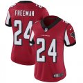 Nike Falcons #24 Devonta Freeman Red Women Vapor Untouchable Limited Jersey