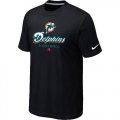 Miami Dolphins Critical Victory Black T-Shirt