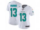 Women Nike Miami Dolphins #13 Dan Marino Vapor Untouchable Limited White NFL Jersey
