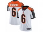 Nike Cincinnati Bengals #6 Jeff Driskel Vapor Untouchable Limited White NFL Jersey