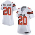 Womens Nike Cleveland Browns #20 Briean Boddy-Calhoun Limited White NFL Jersey